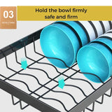 Stainless Steel Over Sink Dish Rack - without cover